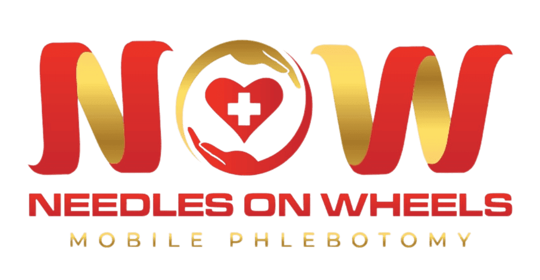 Needles on Wheels Mobile Phlebotomy logo