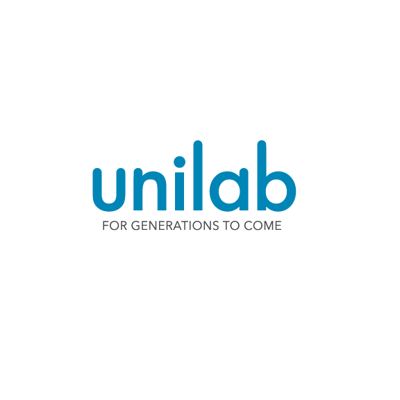 UNILAB Over 35years in business logo